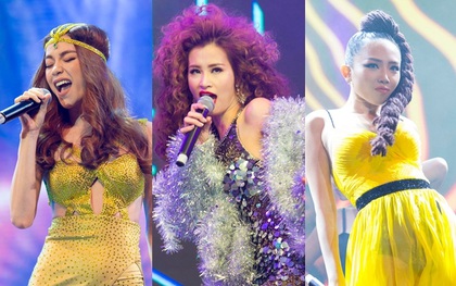 3 mỹ nhân Vpop thiêu đốt đêm trao giải "Làn Sóng Xanh 2015"