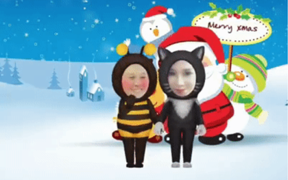Tạo clip nhảy múa nhí nhố mùa Noel với ứng dụng Framy