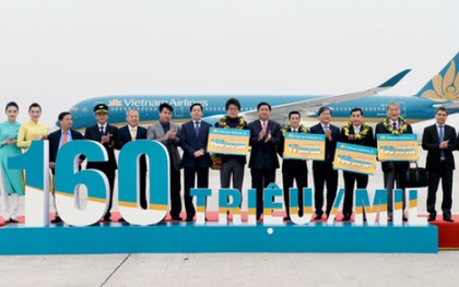 Vietnam Airlines đón hành khách thứ 160 triệu