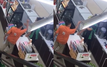 Clip: Người đàn ông quát tháo, mắng chửi và tát nhân viên cửa hàng vì... đợi lâu