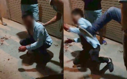 Hà Nội: Xôn xao clip nam thanh niên hiếp dâm bất thành bị đánh tơi bời