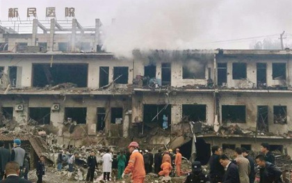 Nổ tòa nhà tại Trung Quốc làm hơn 100 người thương vong