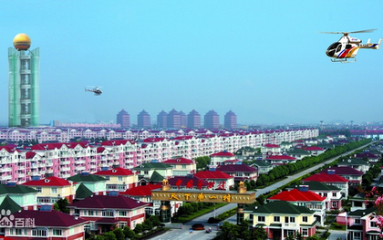 Mục sở thị ngôi làng hiện đại và giàu có nhất Trung Quốc