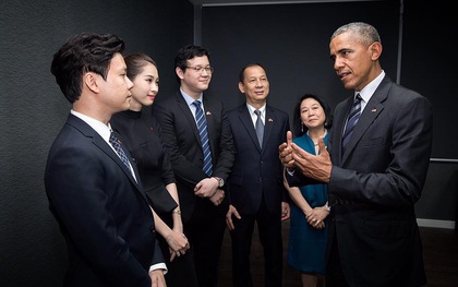 Hoa hậu Thu Thảo cảm ơn bạn trai vì cơ hội diện kiến Tổng thống Obama