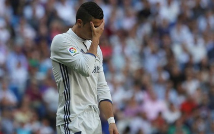 Ronaldo vô duyên, Real Madrid không thắng trận thứ 4 liên tiếp