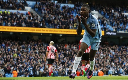 Man City không thắng trận thứ 5 liên tiếp sau màn chia điểm với Southampton