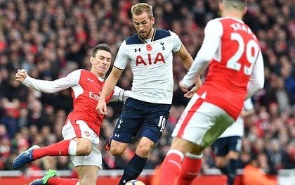 Arsenal lỡ cơ hội đánh chiếm ngôi đầu sau trận hòa Tottenham