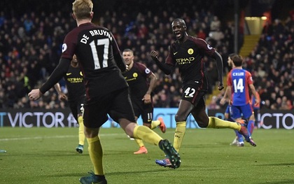 Người hùng Yaya Toure lập cú đúp, Man City nhọc nhằn khuất phục Crystal Palace