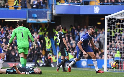Diego Costa nổ súng, Chelsea đòi lại ngôi đầu từ tay Arsenal