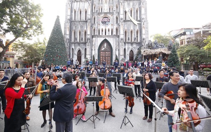 Giới trẻ Hà thành thích thú trước màn Giao hưởng flashmob giữa lòng thủ đô