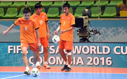 Tuyển futsal Việt Nam tự tin đánh bại đội bóng số 3 thế giới ở vòng 1/8 World Cup