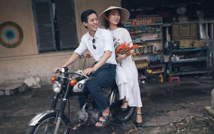 10 năm bên nhau với 7 năm yêu xa, cặp đôi siêu hạnh phúc với một đám cưới kiểu bao cấp cực hay!
