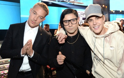 Justin Bieber ẵm giải Grammy đầu tay cùng Skrillex và Diplo