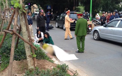 Hà Nội: Đang đi xe máy trên đường Thanh Niên, cụ ông 74 tuổi bị ngã, tử vong tại chỗ
