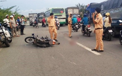 Hai người phụ nữ thương vong sau khi va chạm với xe buýt ở Sài Gòn