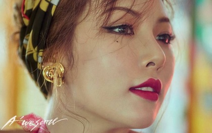 HyunA ẵm cúp với solo hit đầu tiên sau khi 4Minute tan rã