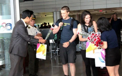 Đà Nẵng đón du khách đầu tiên của năm 2016