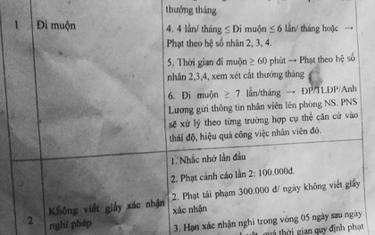 1.001 cách phạt tiền oái oăm mà sinh viên nên hiểu rõ khi đi làm thêm