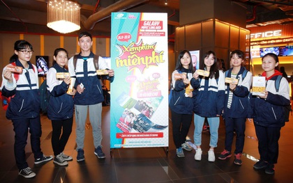 Giới trẻ Hà Nội nô nức rủ nhau xem phim miễn phí & xem phim thả ga ở Weekend Fair