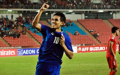 Dangda lập cú đúp, Thái Lan đặt một chân vào chung kết AFF Cup 2016