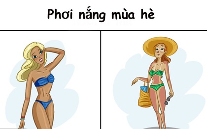 Con gái ngoài đời và trên quảng cáo: Em ơi đừng tin nó lừa đấy...