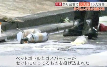 Nhật Bản: Tấn công tự sát bằng bom xăng trong lễ hội lớn, 15 người bị thương