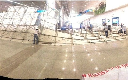 Nguyên nhân khiến giàn giáo đổ tại sân bay Tân Sơn Nhất