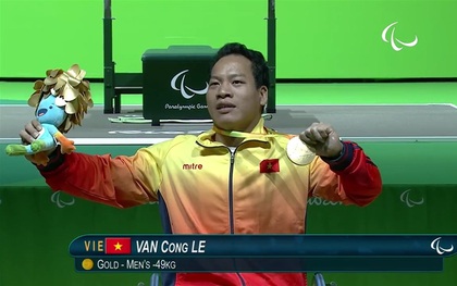 Lê Văn Công giành HCV lịch sử cho thể thao Việt Nam ở Paralympic