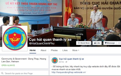Cảnh báo lừa đảo thanh lý xe trốn thuế trên Facebook
