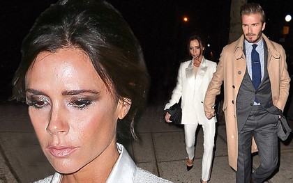 Beckham nắm chặt tay vợ, đập tan tin đồn ly dị