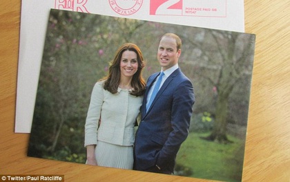 Bức ảnh mới đầy tình cảm của vợ chồng Hoàng tử William sau lễ kỷ niệm đám cưới 5 năm