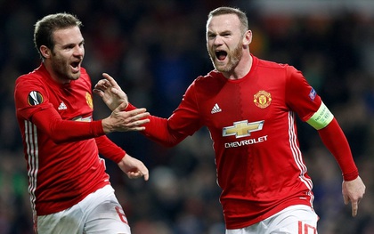 Rooney lập kỷ lục, Man Utd thắng "4 sao" ở Cúp C2