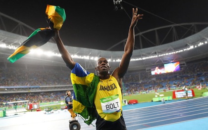 Giành huy chương vàng nội dung 200 m, Usain Bolt đi vào lịch sử Olympic