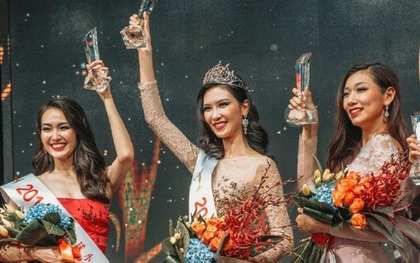 Tân Hoa hậu Hoàn cầu Trung Quốc bị chê già nua, kém sắc so với dàn Á hậu dù sở hữu chiều cao "khủng"