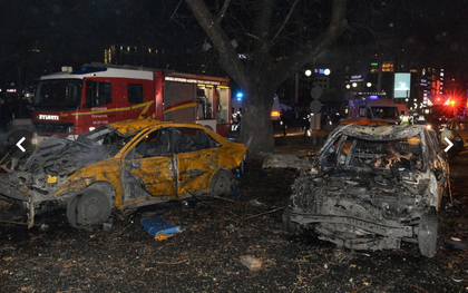 Hiện trường đẫm máu vụ đánh bom rung chuyển thủ đô Thổ Nhĩ Kỳ khiến 159 người thương vong