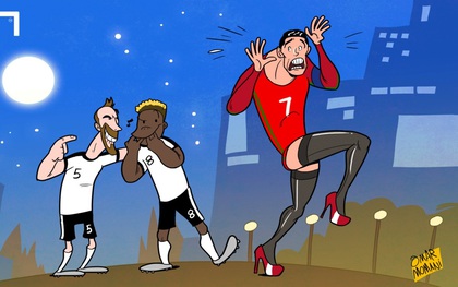 "Bộ phim" Euro 2016 qua 20 bức biếm họa đầy hài hước
