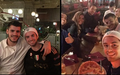 Fan Juventus đi ăn pizza gặp thần tượng và cái kết bất ngờ