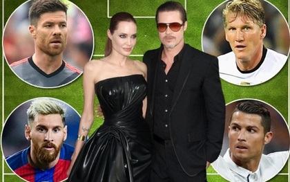Brad Pitt và Angelina Jolie có thể mua được đội hình gồm cả Messi lẫn Ronaldo