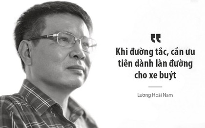 Tiến sĩ Lương Hoài Nam: Xe buýt và xe máy không thể "chung sống hòa bình" trên một làn đường, hãy chọn một thứ thôi!