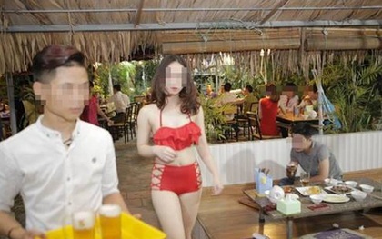 Nhà hàng cho nhân viên mặc bikini rót bia cho khách bị phạt 40 triệu đồng