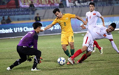 U19 Việt Nam thua đậm Australia ở giải U19 Đông Nam Á