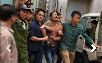 Hà Nội: Nam thanh niên nghi ngáo đá đập phá nghĩa trang, chém bị thương công an rồi cố thủ trong nhà