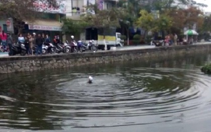 Hàng chục người đứng nhìn nam thanh niên chết đuối vì tưởng ngáo đá