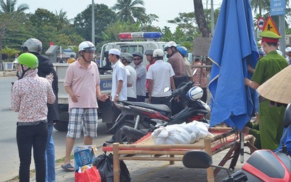 Đà Nẵng: Bị kéo lê 5 mét, người phụ nữ chết thảm dưới gầm xe ben