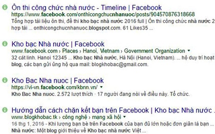 Mạo danh website Kho bạc Nhà nước lừa nạp thẻ điện thoại