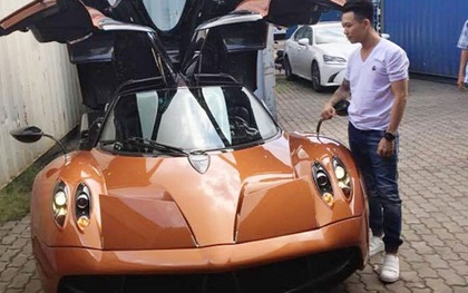 Minh "Nhựa" đăng video khoe cảnh "khui công" Pagani Huayra