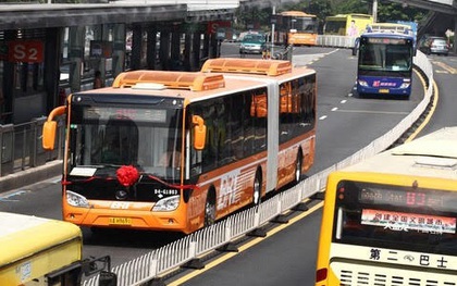 Những điều bạn chưa biết về hệ thống buýt siêu nhanh BRT trên khắp thế giới