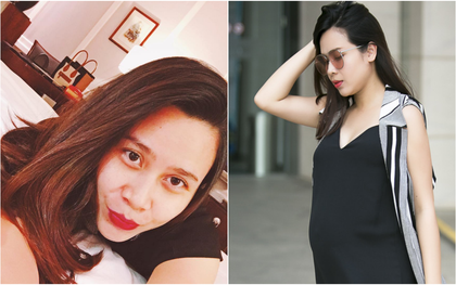 Đây là hình ảnh đầu tiên của Lưu Hương Giang sau 3 tuần sinh con