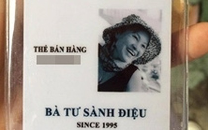 Cô Tư Sành Điệu - Cô hàng nước được sinh viên Sài Gòn tặng "thẻ hành nghề" siêu dễ thương