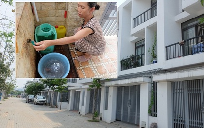 Biệt thự tiền tỷ ở Hà Nội 2 năm không có nước sạch phục vụ sinh hoạt